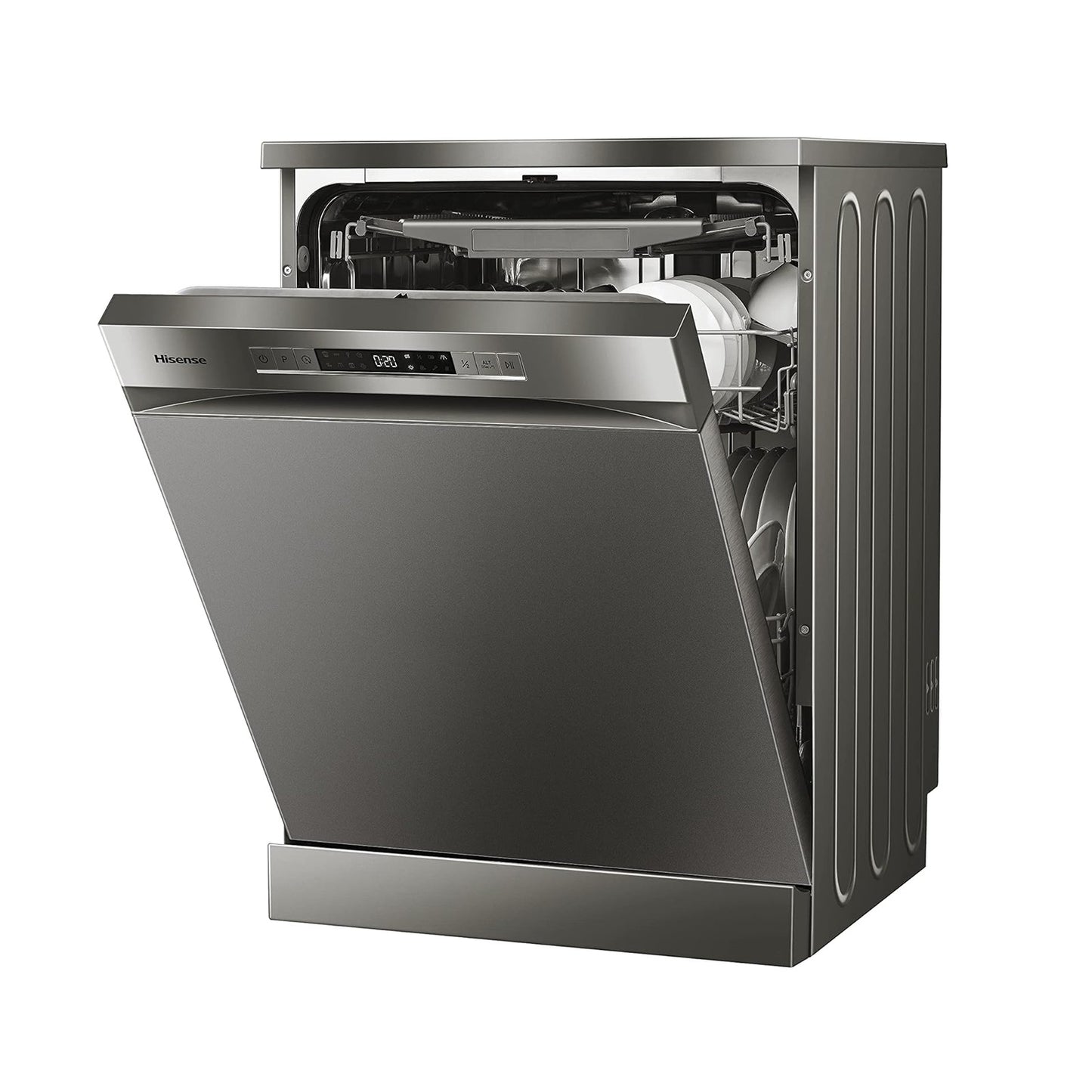 HISENSE Dish-Washer 8 Programs 15 place settings Titanium