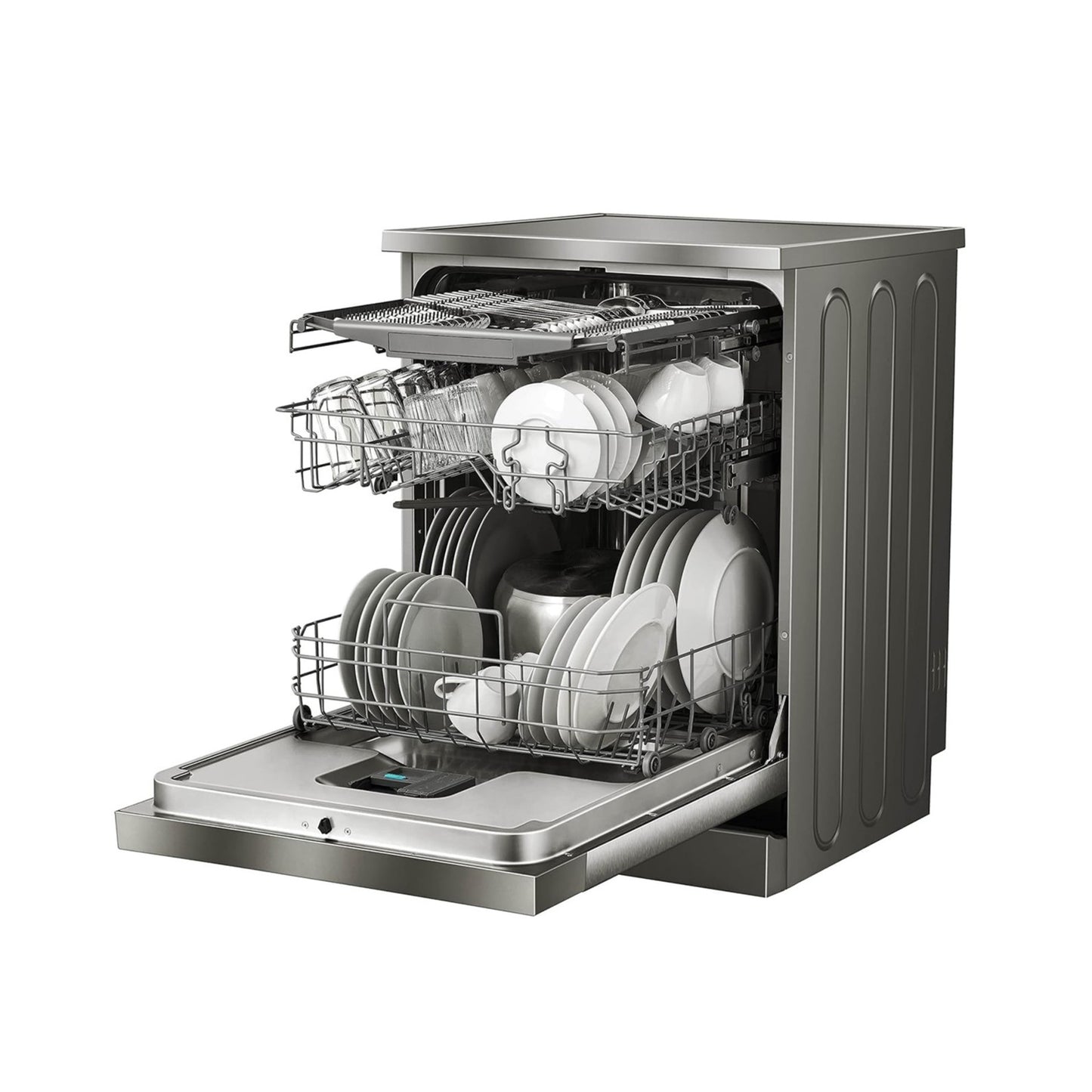 HISENSE Dish-Washer 8 Programs 15 place settings Titanium