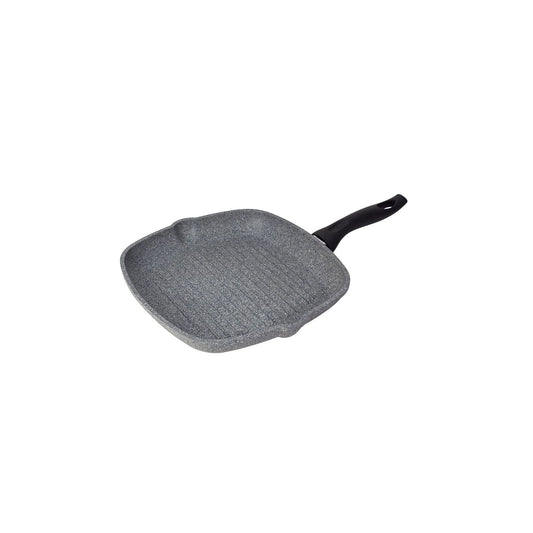 Falez 28x28cm Square Grill Pan (Granite Gray)
