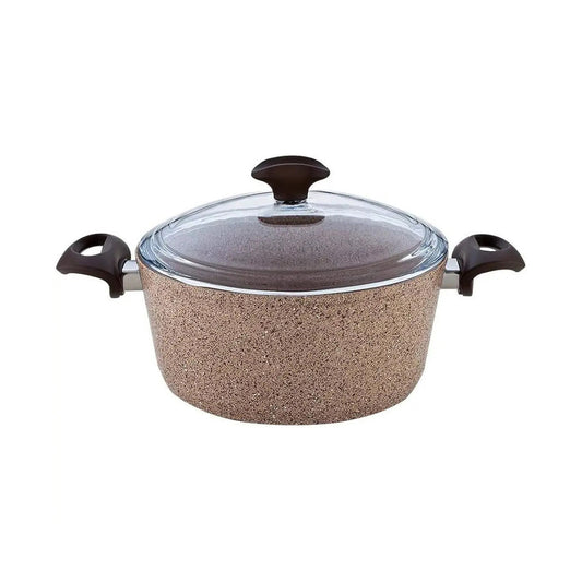 Falez 26cm Beige Granite Stewpot