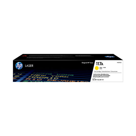 HP 117A TONER YELLOW FOR LASER MFP179FNW/178