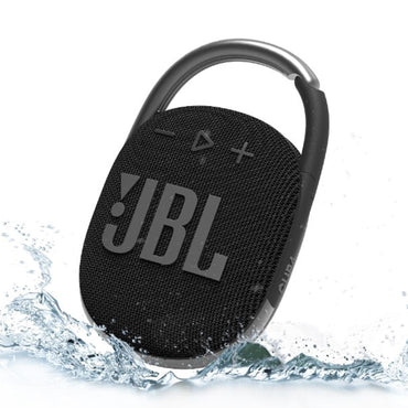 JBL Clip 4 Portable Speaker Bluetooth, Waterproof - Black