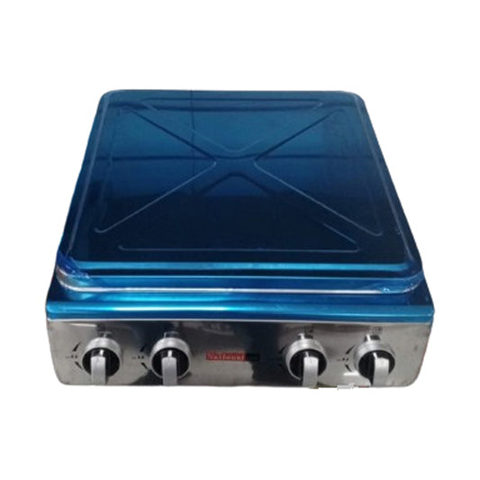 National Line (JK-KB04HD-S) Gas Cooker 4 Burners ,Inox