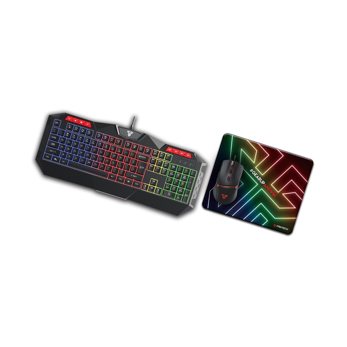 Fantech P31 Gaming Combo 3in1 Keyboard Mouse Mousepad RGB