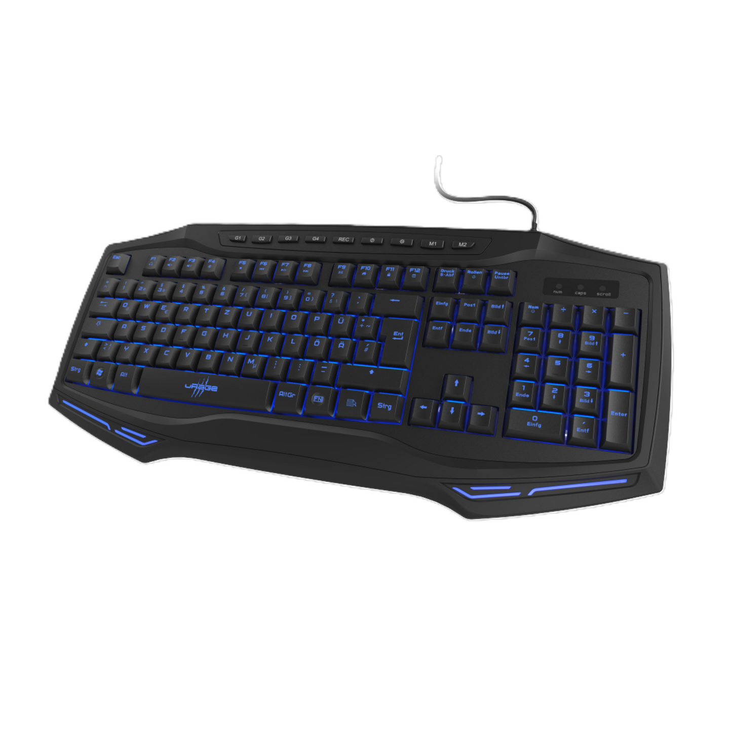 URAGE "Exodus 300 Illuminated" Gaming Keyboard
