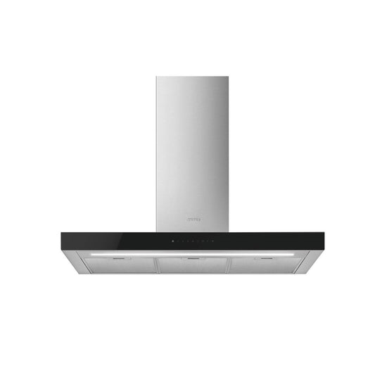 SMEG Wall Mounted Hood 90 cm Tshape 705 m3/h Stainless Steel