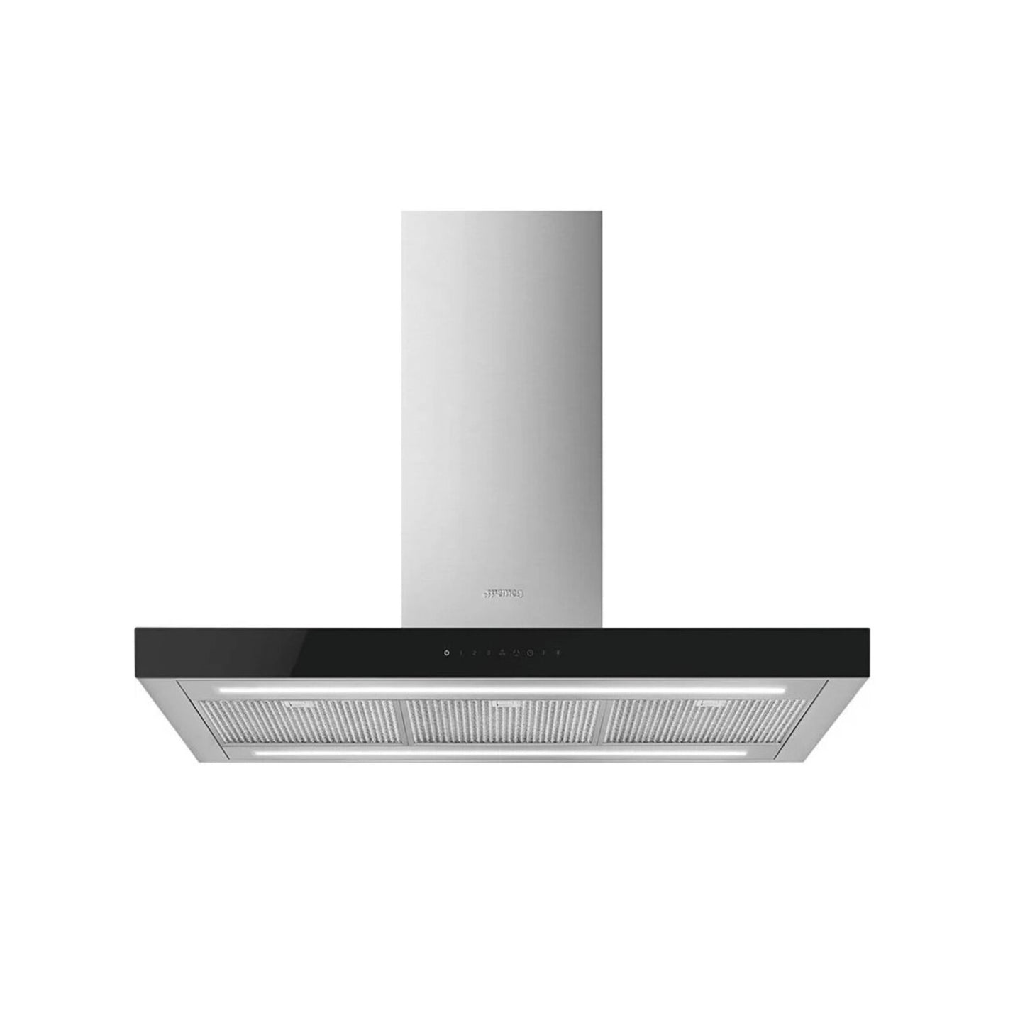 SMEG Island Hood 90 cm 778 m3/h Stainless Steel