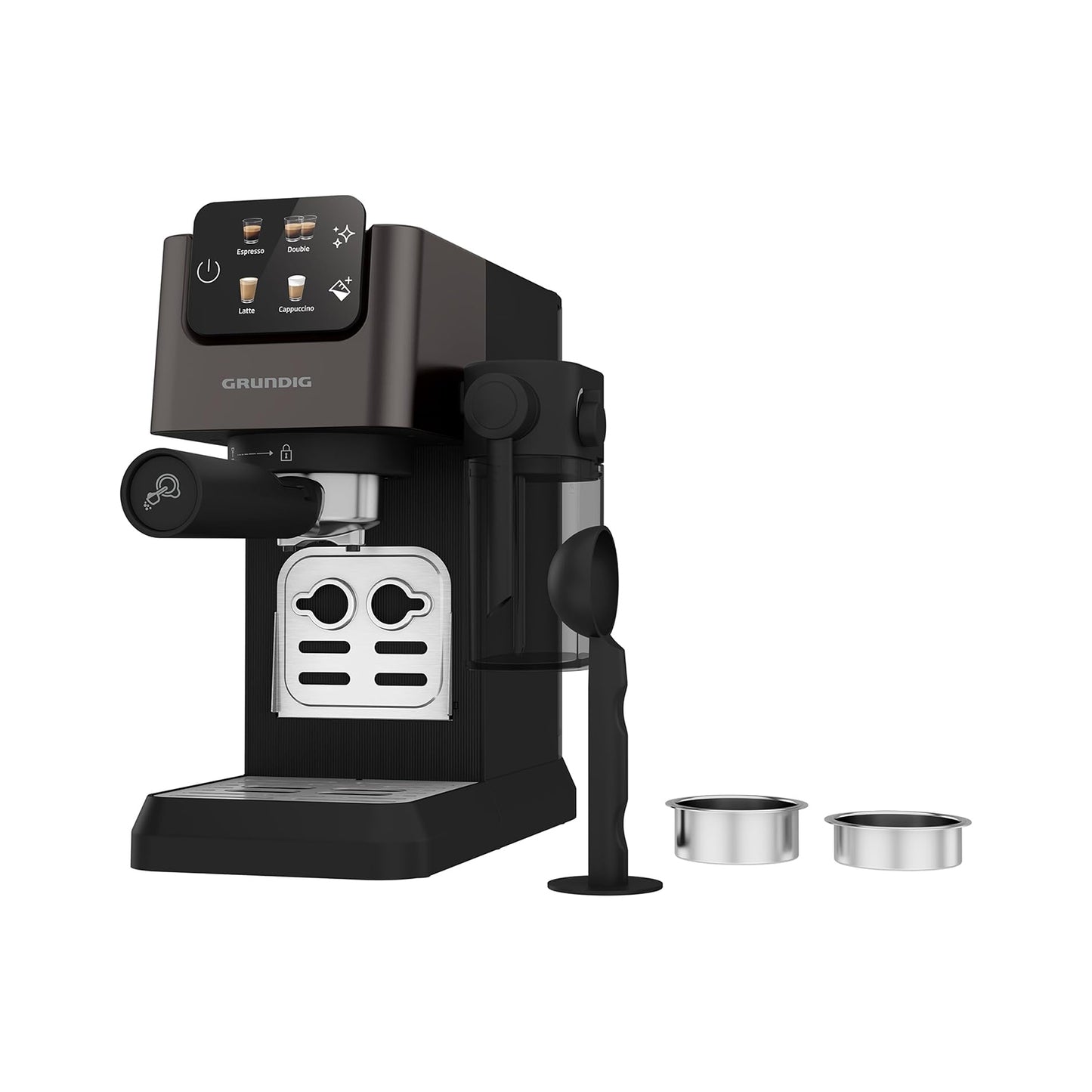 Grundig Espresso Machine 1628w 20Bar 1.1L Touch Control GRUNDIG