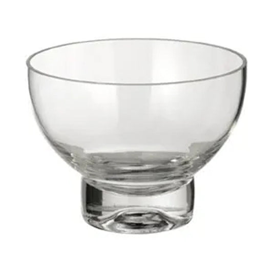 SMALL SALAD BOWL HEAVY BASE CLEAR