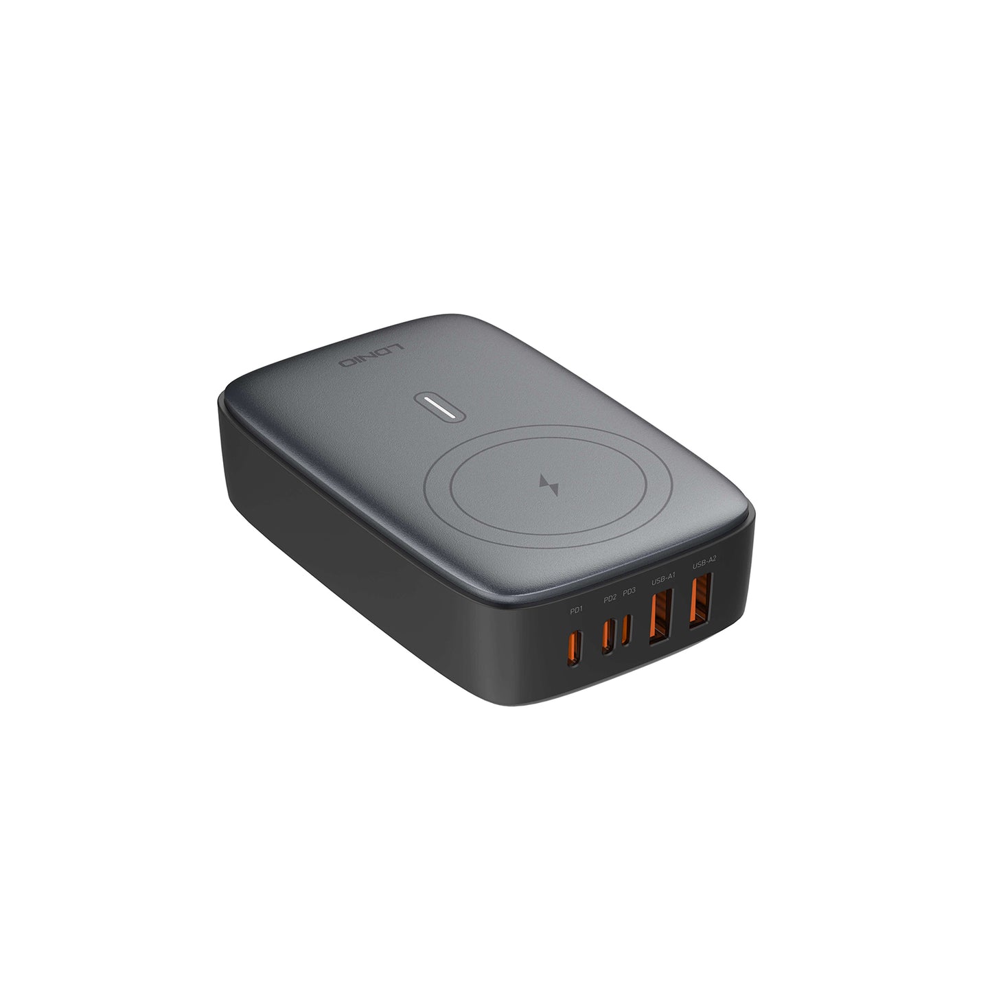 Ldnio Q4010 6 In 1 Desktop Charger 140W Gan Black