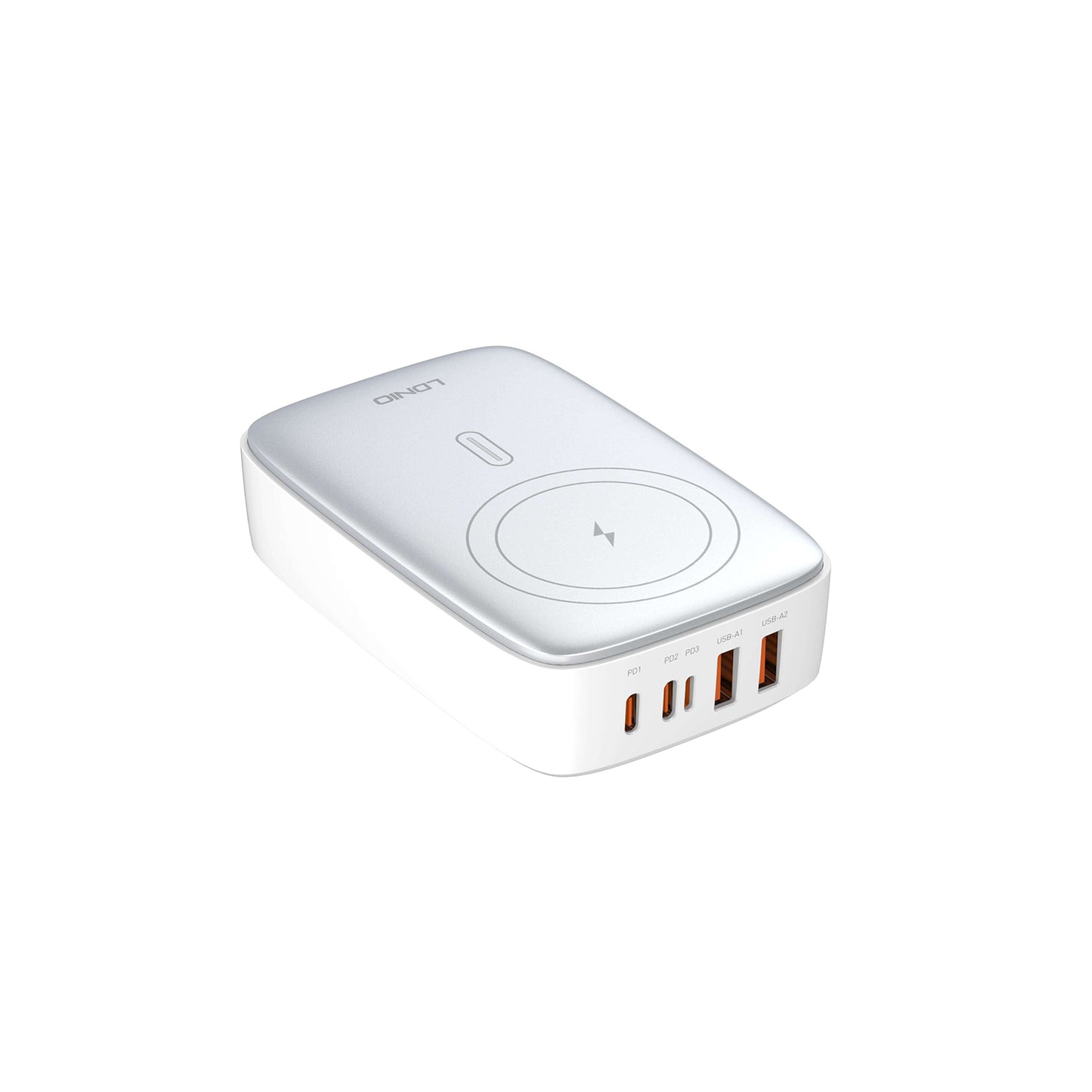 Ldnio Q4010 6 In 1 Desktop Charger 140W Gan White