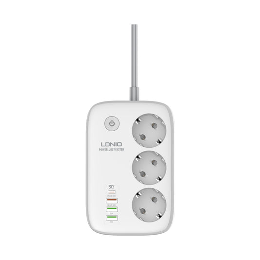 Ldnio Sew3452 Wifi Smart Power Strip 30W White