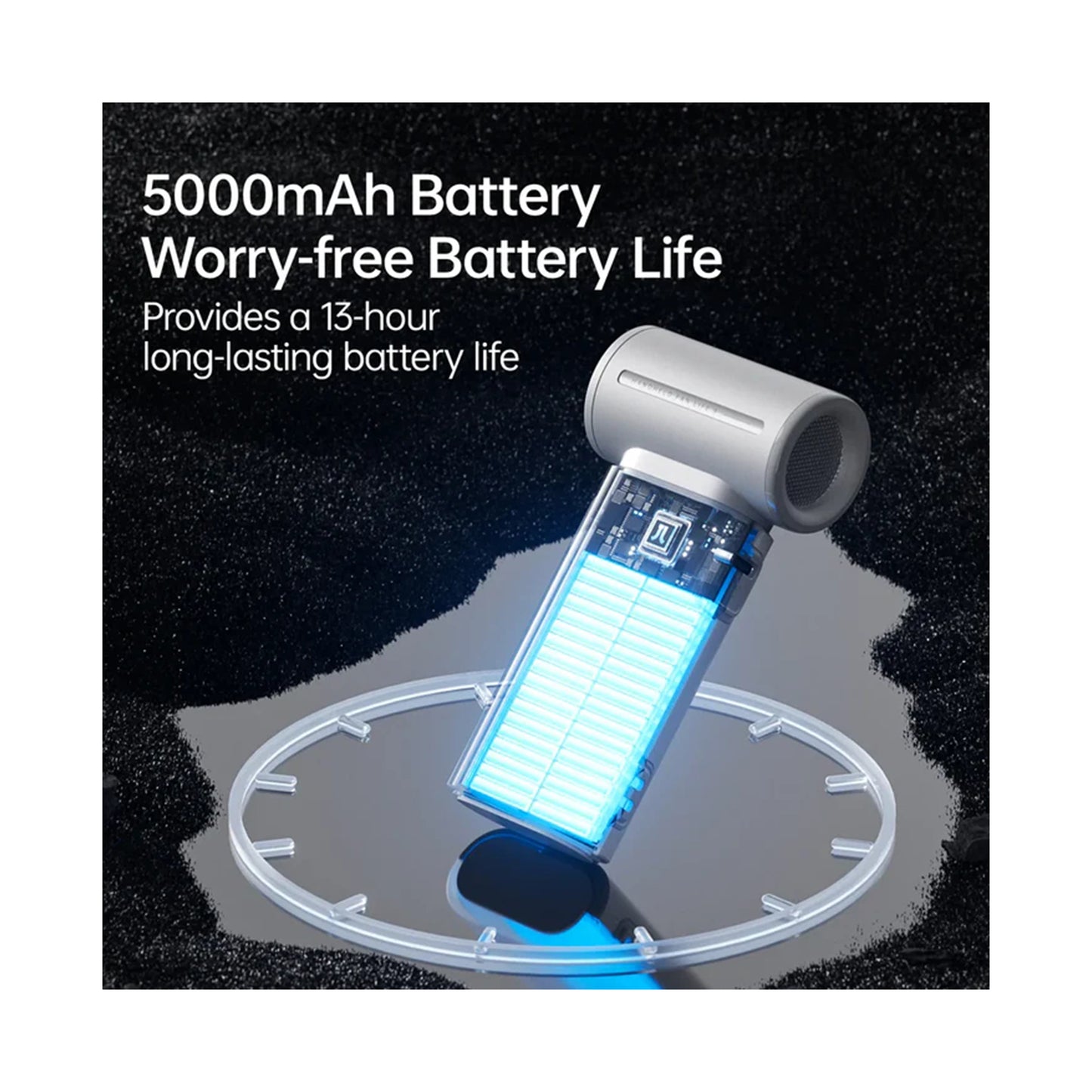 JISULIFE Portable Handheld Fan, Turbo Power JISULIFE