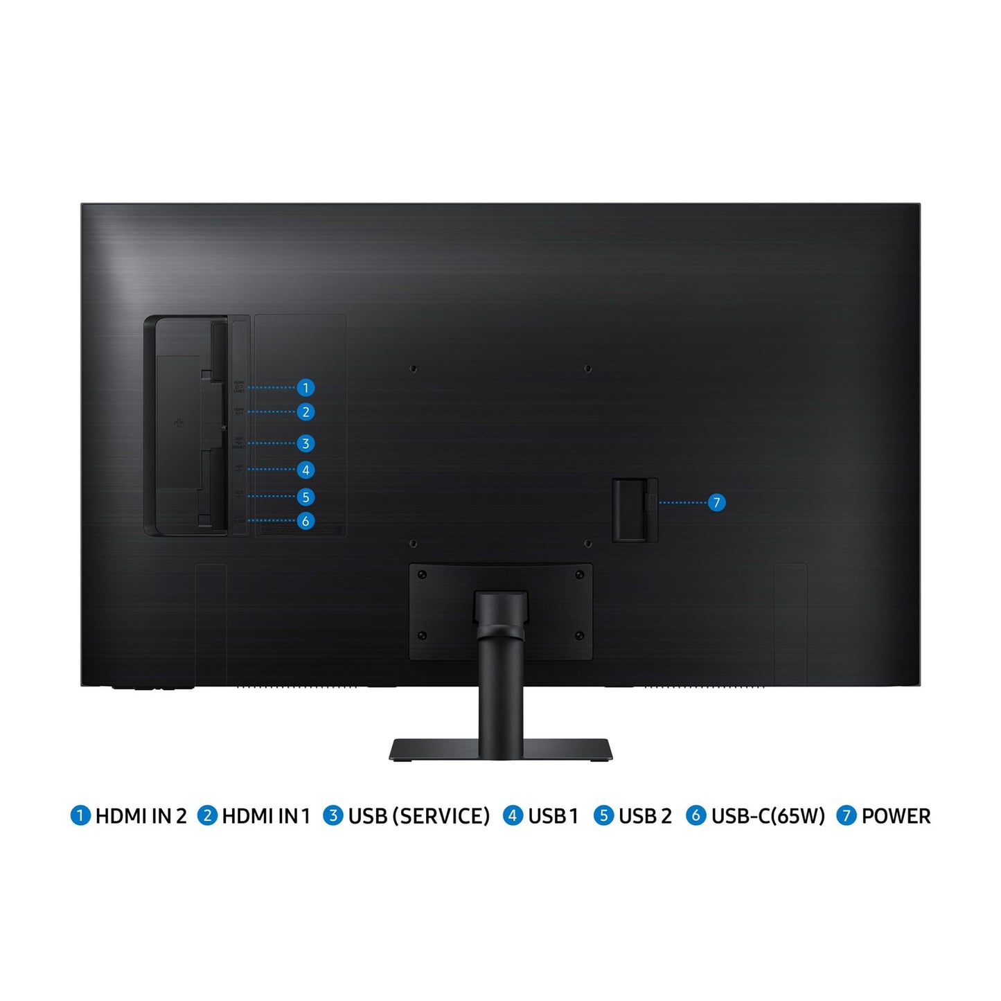 Samsung 43" 60Hz Smart Monitor M7 with Speaker and Remote