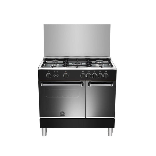 LA GERMANIA Cooker Bottle 90Cm 5 Gas Burners Black LA GERMANIA