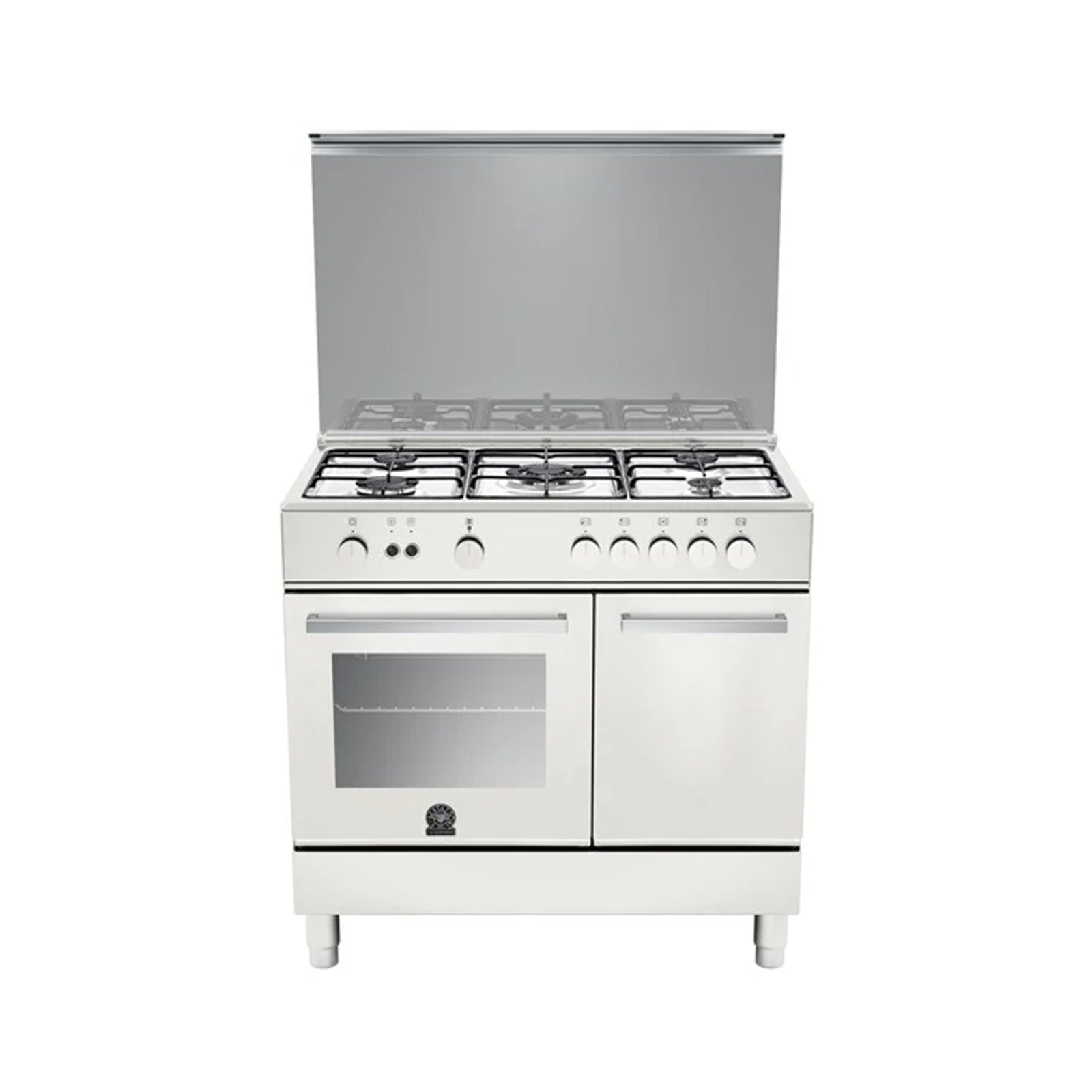 LA GERMANIA Cooker Bottle 90Cm 5 Gas Burners White LA GERMANIA