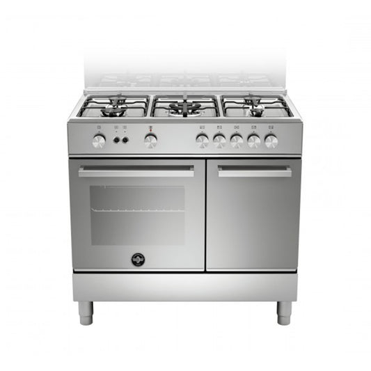 LA GERMANIA Cooker Bottle 90Cm 5 Gas Burners Stainless Steel LA GERMANIA