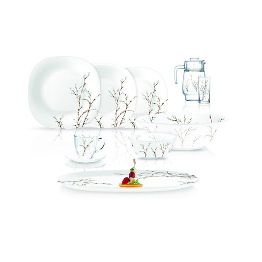 NEO CARINA HANA WHITE 46 PCS DINNER SET