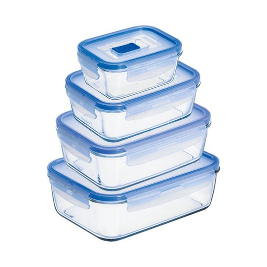 PURE BOX RECT FLAT 4PCS SET