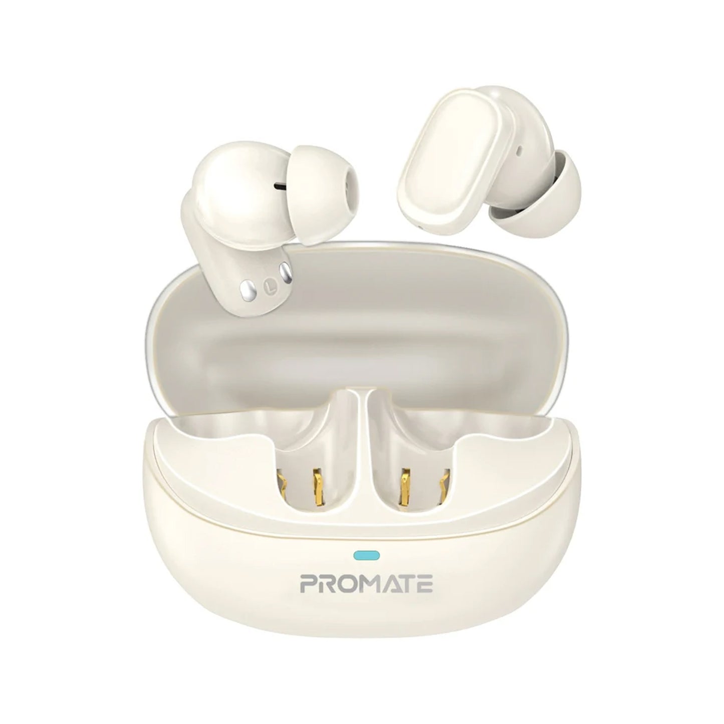 High-Definition TWS Earbuds with Intellitouch - White