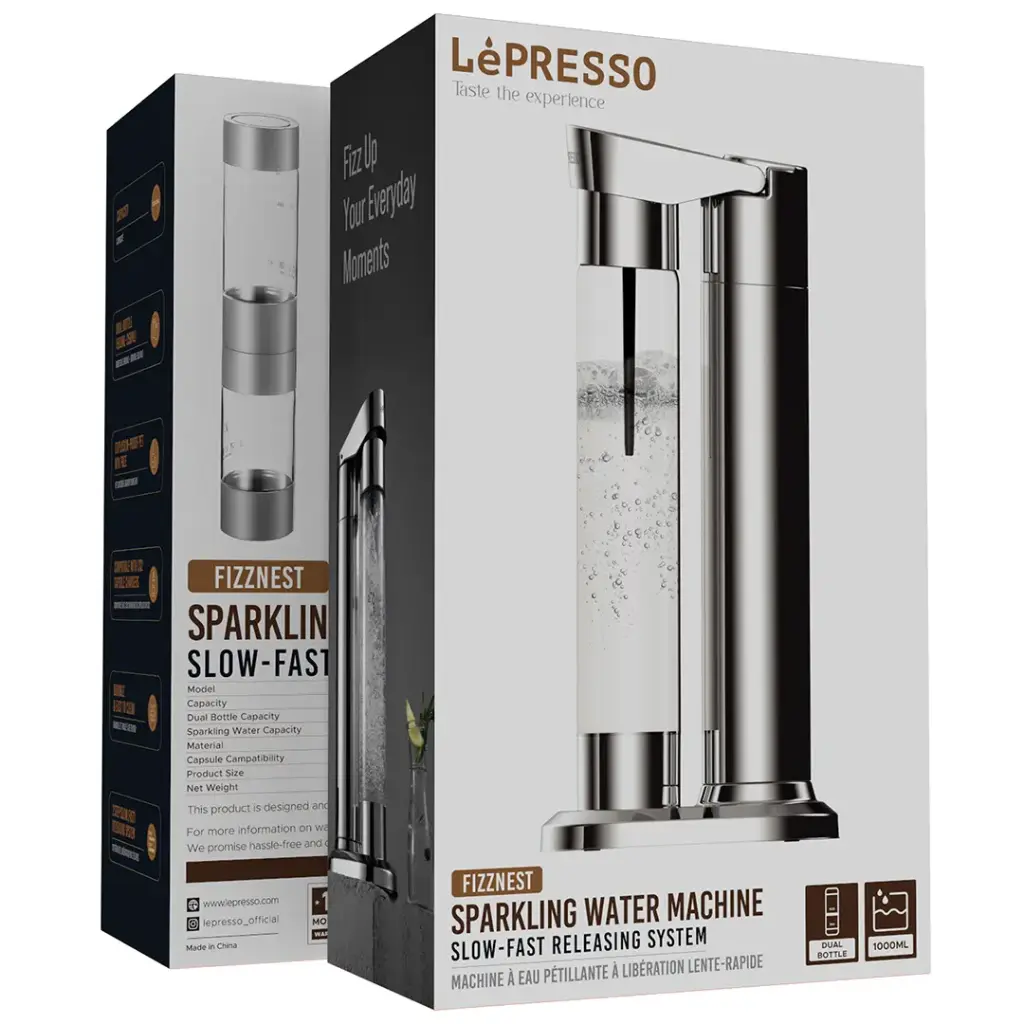 Le Presso Sparkling Soda Maker Instant Carbonator Le Presso