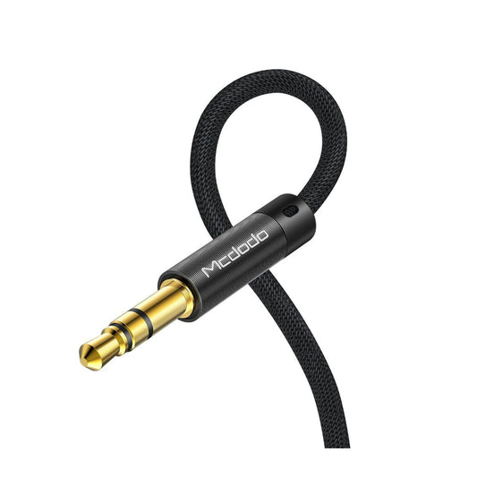Mcdodo Ca-6640 Audio Cable Dc3.5 Male To Male 1.2M Black