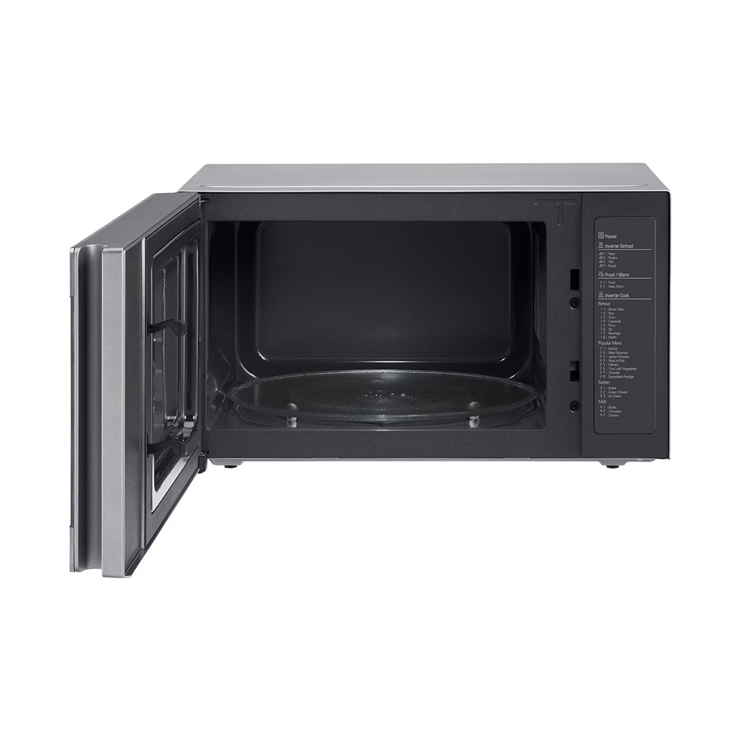 Microwave Silver 42 Liters Inverter Touch Controls