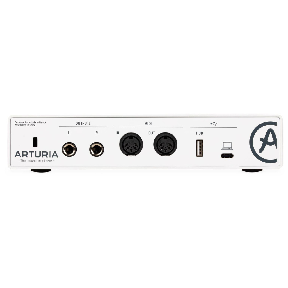 Arturia MiniFuse 2 Audio Interface, White ARTURIA