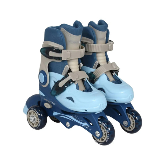 Evolutive 3 Wheel Roller Skate (Blue) Cap Loisirs