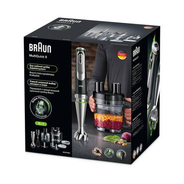Braun Hand Blender MultiQuick 9, 1200W, 2L iMode Technology