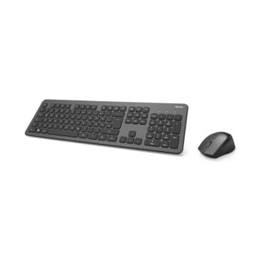 HAMA"KM-700" Keyboard / Mouse Set, anthracite / black GULF