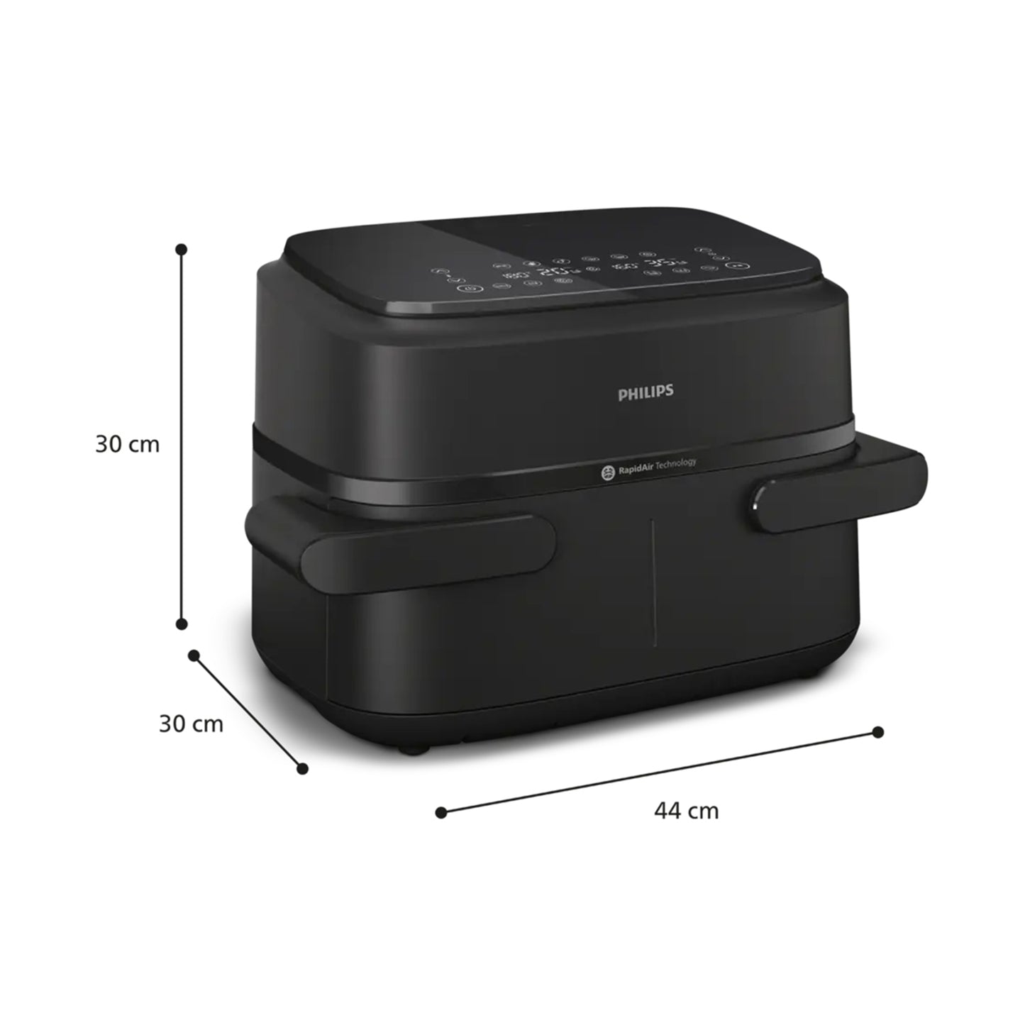 Philips Daul Air Fryer XXL 2450 w 7L Digital Touch Screen