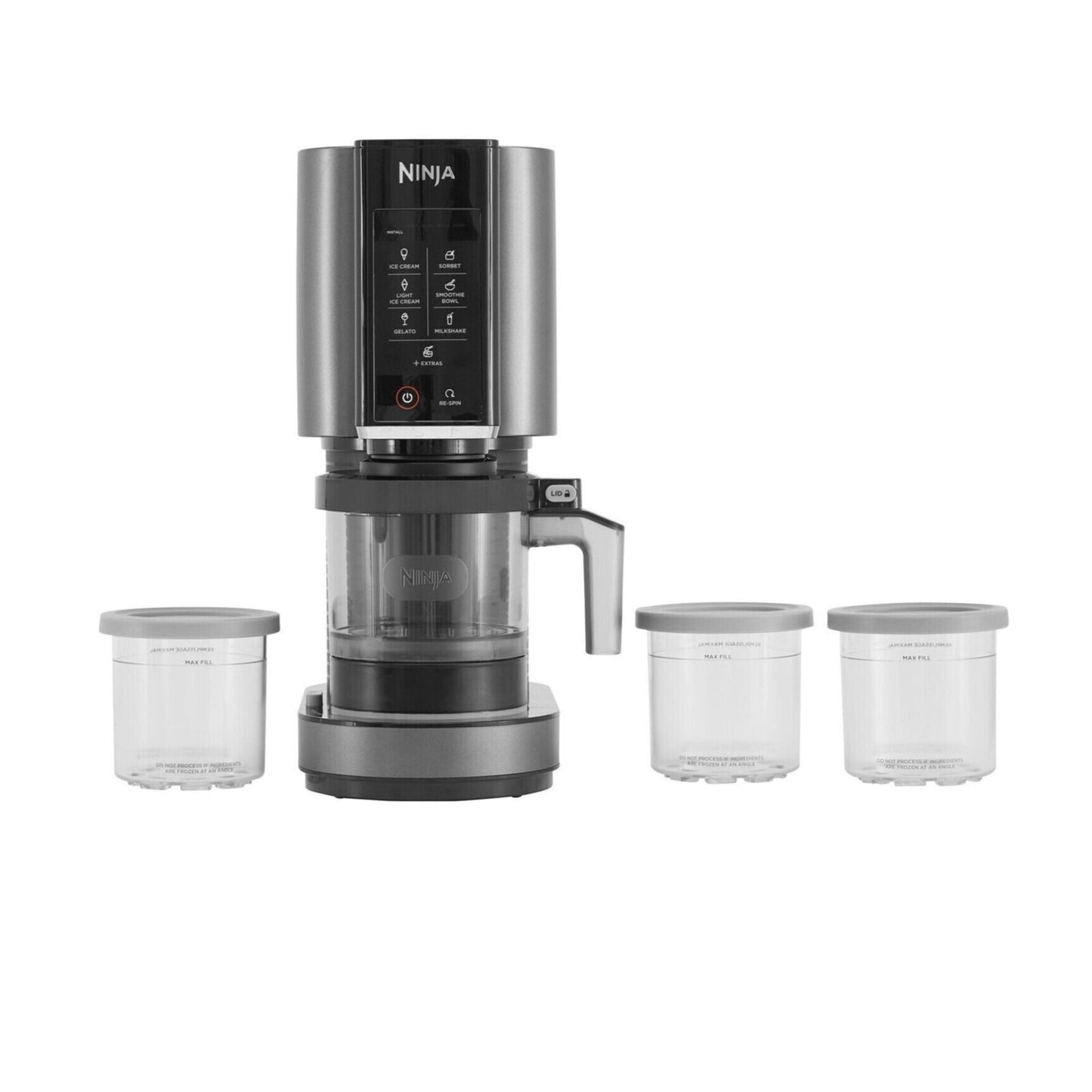 Ninja Ice Cream Maker with (2) Pint Containers & Lids
