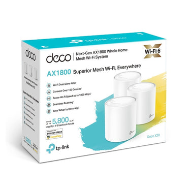 TP LINK AX1800 Whole Home Mesh Wi-Fi 6 System TP LINK