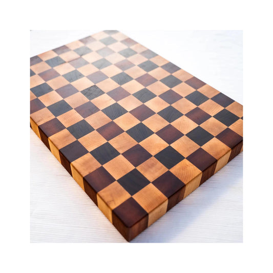 Checkered End Grain Board Abed Tahan