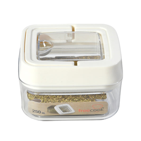 Vacuum Square Storage Jar (250 ml)