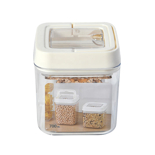 Vacuum Square Storage Jar (700 ml)