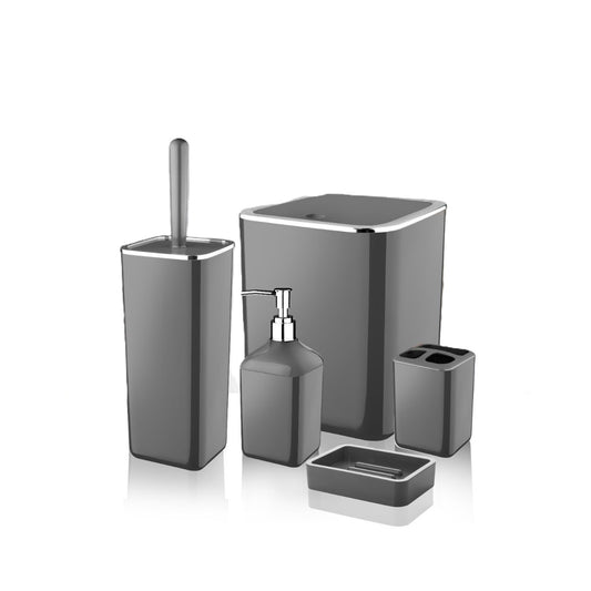 Square Bathroom Set (5 pcs)