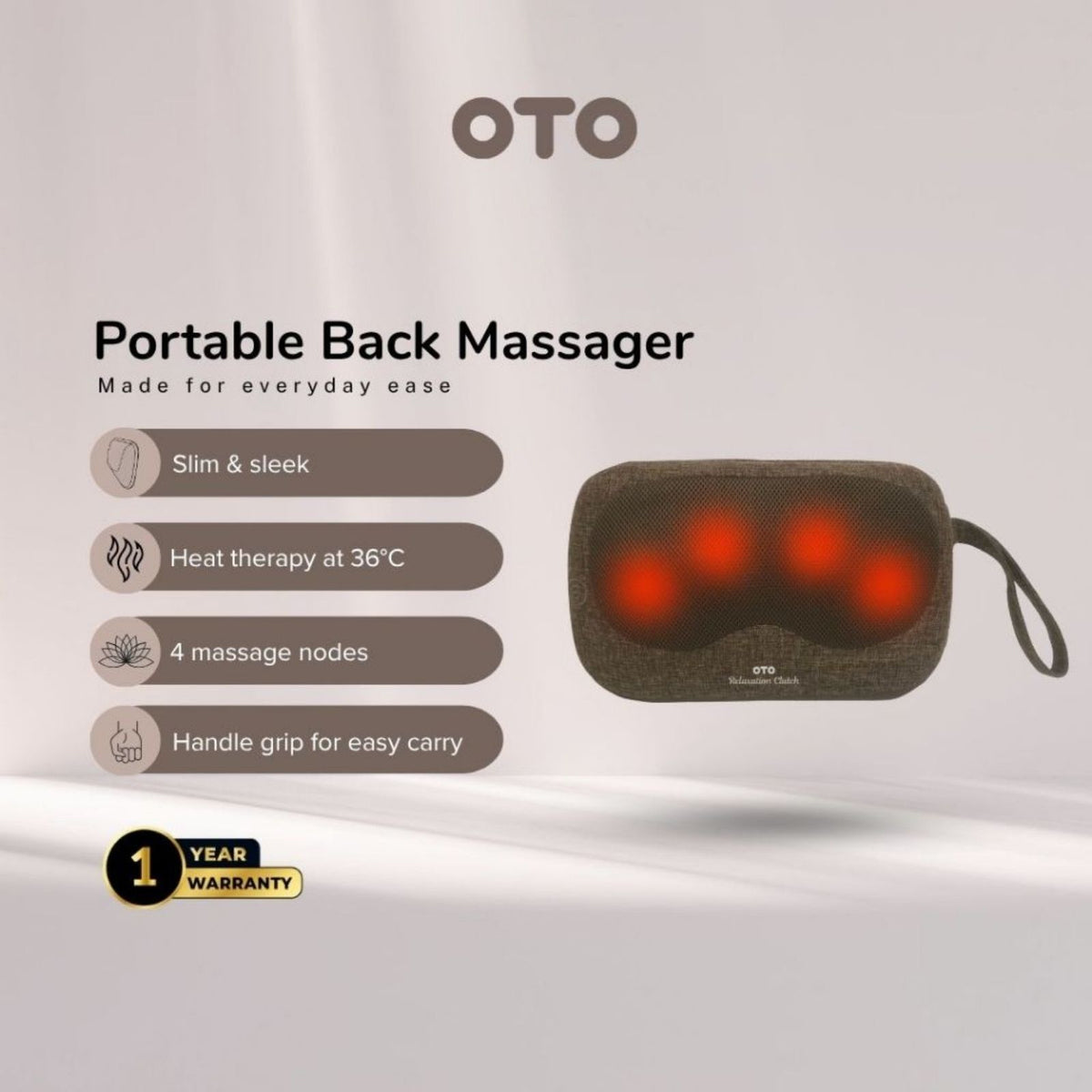 Oto Wellness Relaxation Clutch OTO WELLNESS