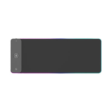PORODO RGB GAMING MOUSE PAD WITH 15W FAST WIRELESS CHARGER