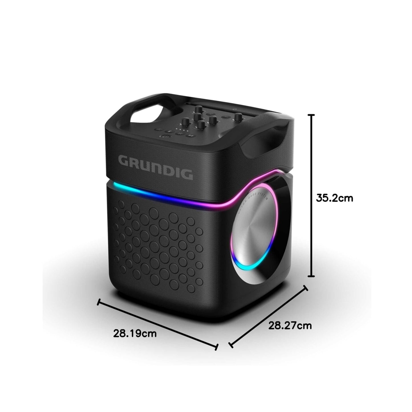 GRUNDIG Party Max Speaker Up To 12 Hours,Power Bank Out