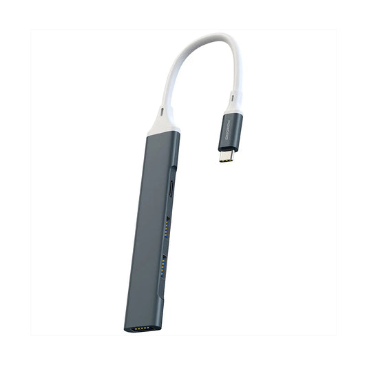 Porodo Play-X 4 IN 1 Type C Hub - Grey