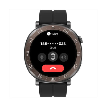 Porodo 1.43" Smart Watch AMOLED Brown Black Strap