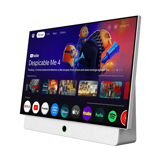 POWEROLOGY 27" Android 14 1GB+8GB 38400mAh Google TV