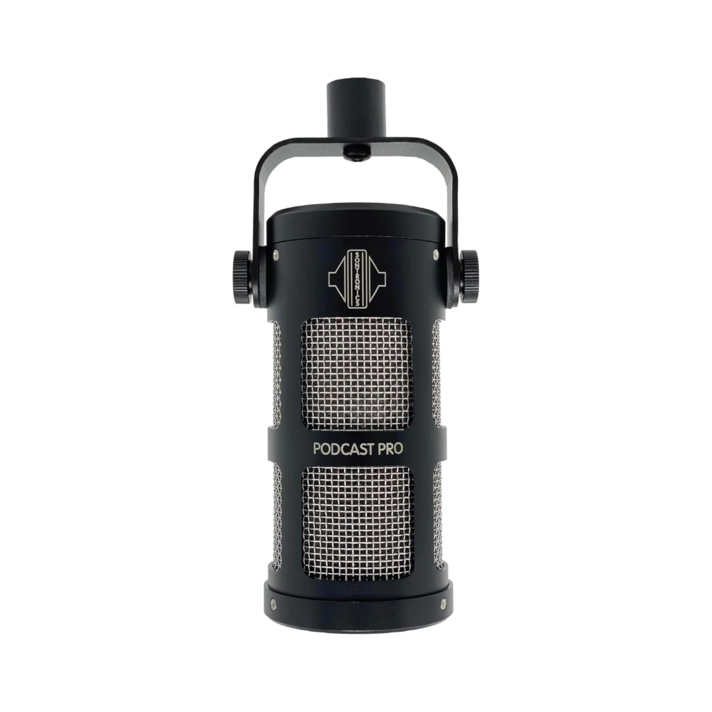 Sontronics Podcast Pro Dynamic Microphone, Black SONTRONICS
