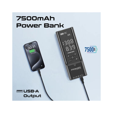 150PSI Portable Air Compressor Power Bank w/ LED Flashlight