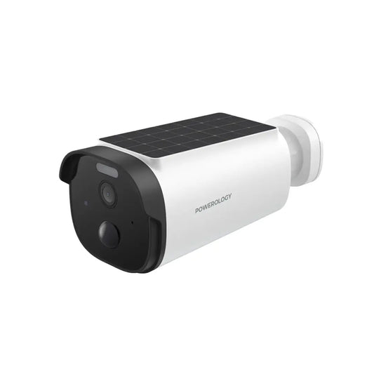 Powerology Outdoor Smart Waterproof 256G Solar Camera POWEROLOGY