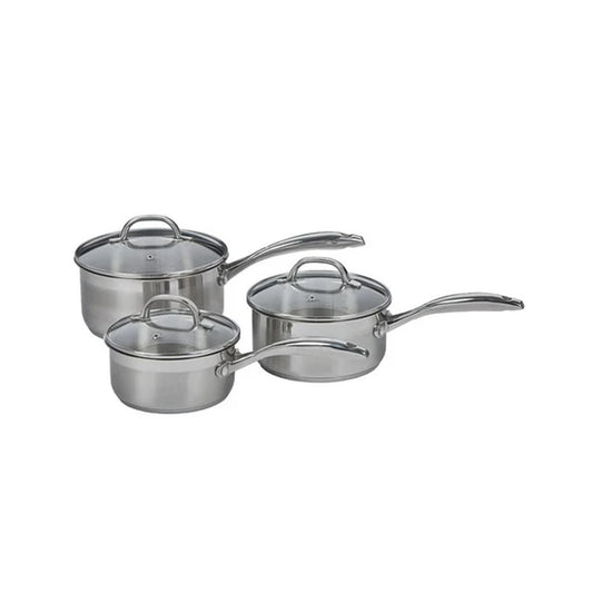 SD DLX SAUCEPAN 3PCS SWISS DIAMOND