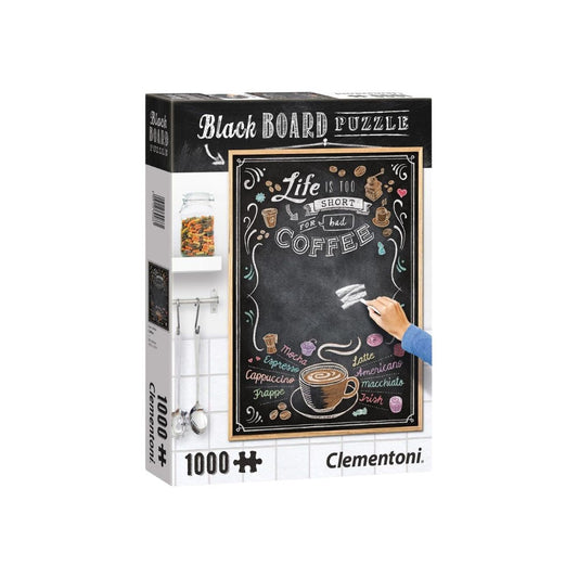 Clementoni Chalkboard Blackboard Coffee Puzzle Clementoni