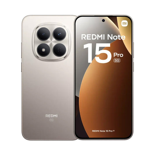Xiaomi Note 15Pro 4G 256GB - 8GB 2Year Warranty - Titanium MI